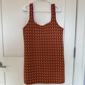 Zara Patterned Mini Dress Size M